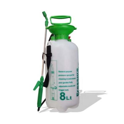 China Agricultural use or garden use 8L plastic hand pressure shoulder pressure sprayer for garden user manual for sale