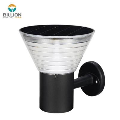 China 2019 Chinese Aluminum Polycarbonate Decorative Outdoor Home Hotel All In One Led Solar Wall Light for sale