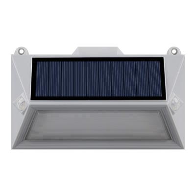 China 2020 New Design Polycarbonate Outdoor Decorative PIR Motion Sensor Solar Wall Lights for sale