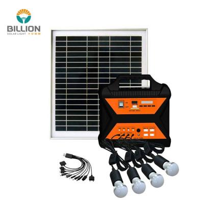 China Home Energy Saving Off Grid Lighting Panel Kits Mini Home Solar System For Charging Moving Light for sale