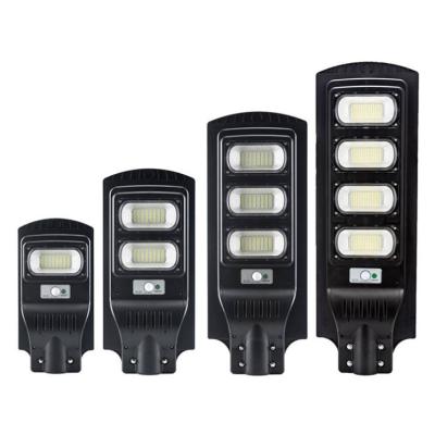 China Outdoor Garden 30W Aluminum Led 60W 100W 120W Garden All In One Solar Street Light for sale