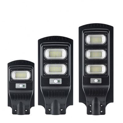 China Garden All In One Integrated Modern Outdoor Waterproof Led Solar Street Lights for sale