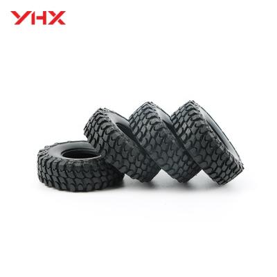 China Durable RC Hobby scx24 Wheel Skin OEM Wheel Scx24 Tires For 1/24 Axial Scx24 90081 Rc Crawler Car for sale