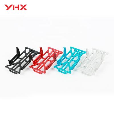 China RC Hobby Battery Panel Aluminum Alloy Battery Holder For Rc Crawler Car Scx24 Upgrade Parts 1/24 for sale