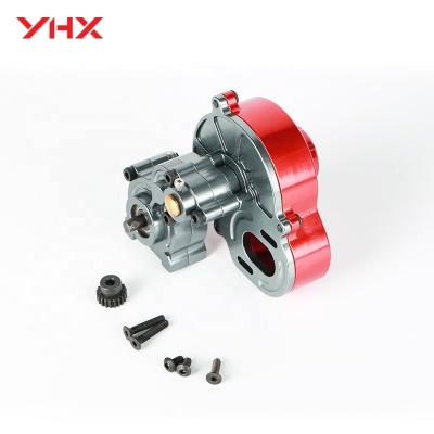 China RC Hobby High Quality Metal Assembled Transmission Case Gearbox For Rc Scx10 Crawler Car Axial 1/10 Gearbox for sale