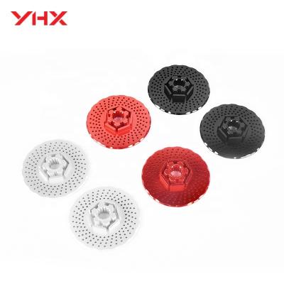 China RC Hobby Sports Edition Brake Disc Set For TRAXXAS X-MAXX 1/5 Aluminum Alloy Coupler Brake Rear Disc Rc Drift Crawler Car Part for sale