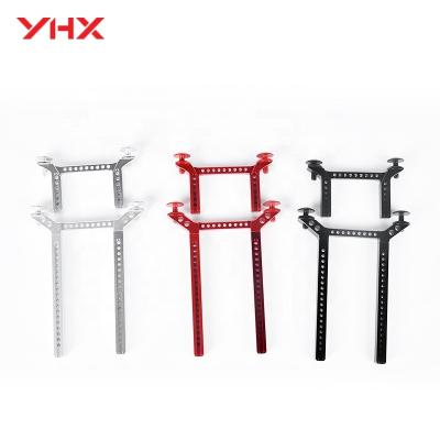 China RC Hobby Front/Rear Car Pillars Alloy Metal Carbon Fiber Reinforce Car Shell Column For 1/10 Trx4 Crawler Rc Car for sale