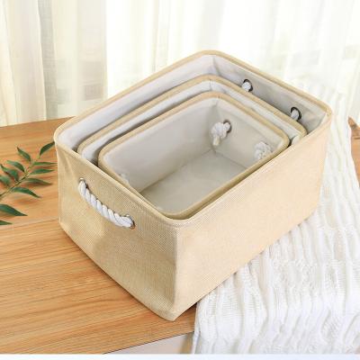 China Sustainable 3PCS Laundry Bag With Durable Handle Foldable Laundry Basket for sale