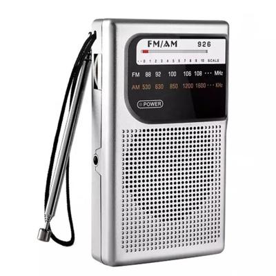 China Low noise easy plug for portable sport pocket fm radio &camping AM stereo radio for sale