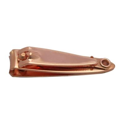 China Elegant rose gold finger nail clippers 2021 new sharp and durable nail clippers for sale