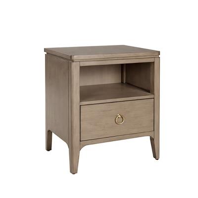 China (Other)New Chinese Solid Wood Luxury Multi-Function Adjustable Storage Small Bedside Table Household Modern Minimalist Nightstand Small Light for sale