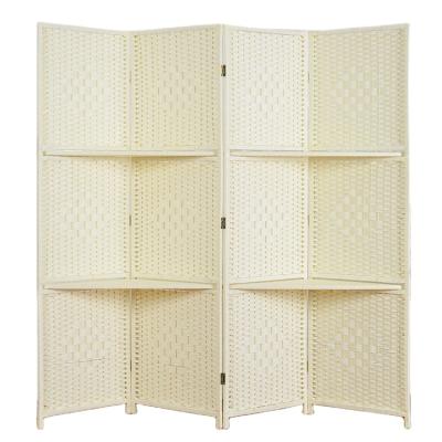 China Of High Quality Wooden Water Hyacinth Screen Room Divider Made From Eco-friendly Manufacturer In China for sale