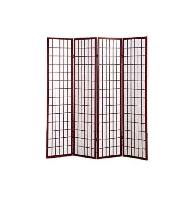 China TOKYO 4 Ply Panel Black Easy Installation Japanese Wooden Screen Room Shoji Divider for sale