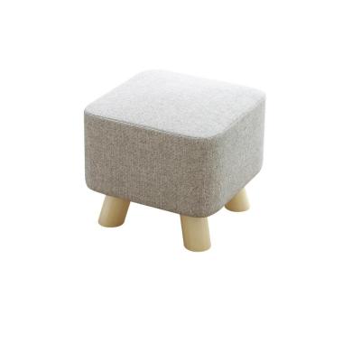 China Foldable Kids Sneak Wooden Moroccan Modern Ottoman Stool Toy Pouf Storage Square Stools for sale