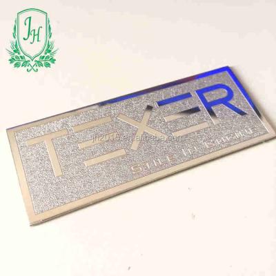 China China Custom Metal Engraving Logo Nameplate Stainless Steel Nameplate for sale