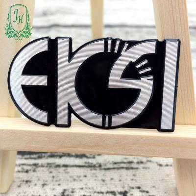 China Europe Metal Logo Die Casting Custom Logo Aluminum Industrial Equipment Nameplate for sale