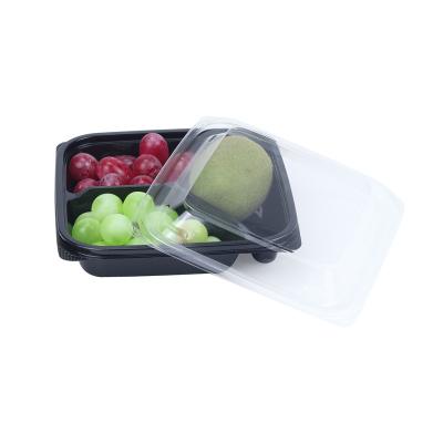 China Environmental protection box plastic fruit biodegradable plastic fresh storage box plastic fruit for crisper garlic lemon food for sale