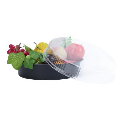 China Biodegradable Well Designed Clear Disposable Plastic Fruit Box Container For Cold Storage for sale