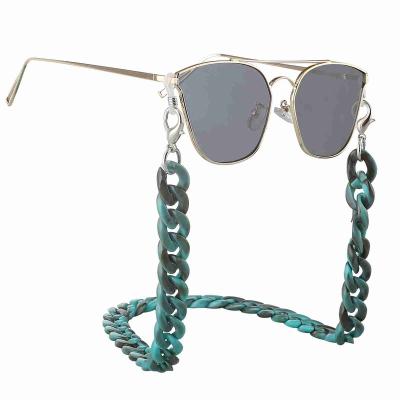 China Eyeglasses spare parts 2022 fashion glasses chain new sun acrylic glass frame thick chain chain for sale