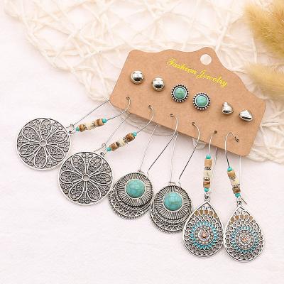 China CLASSIC Wholesale Bohemian Jewelry Vintage Fashion Handmade Earrings For Women Earrings for sale