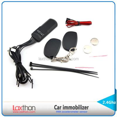 China CE Anti Hijacking 2.4G Car RFID Immobilizer System Anti Lifting With Motion Sensor for sale