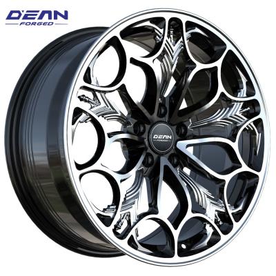 China 6061-T6 Forged DEAN Custom Forged Wheels 5x114.3 17/18/19/#2001D Aluminum Alloy Wheel Rims 20/21/22 Inch Lightweight for sale