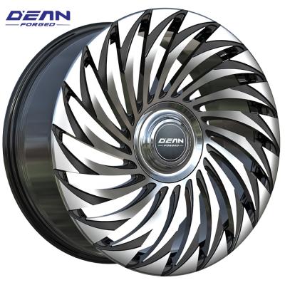 China Drive Car #2007D DEAN Forged Wheels Cars Modification 6061-T6 Custom Spin Wheel Aluminum Alloy Car Rim for sale