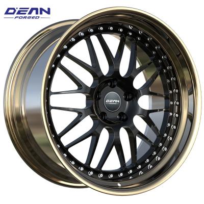 China 6061-T6 Forged Aluminum DEAN #2010P2 Custom Forged Wheels 6061-T6 Aluminum Alloy 2 Piece 20 Inch Wheel Car Rim For Cars Modification for sale