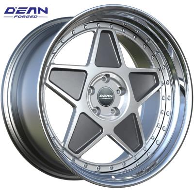 China 6061-T6 Forged Nice Aluminum Design #5105P2 Forged Wheels 6061-T6 Custom Aluminum Alloy 18/19/2 Piece 20/21/22 Inch Wheel For Cars Modification for sale