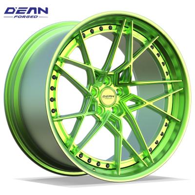 China Drive Car DEAN DB018 2 Piece Custom Forged Wheels 18-24 Inch Aluminum Alloy Wheels 6061-T6 For 18 Inch Deep Dish Wheels for sale