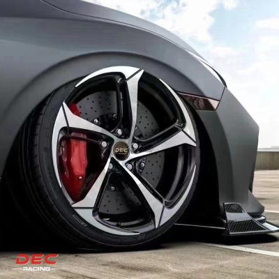 China New Design 16-17-18-19 Inch Car Refitting Alloy Wheels 4x100 5x100 5x112 5x114.3 Suitable For Japanese And German Models for sale