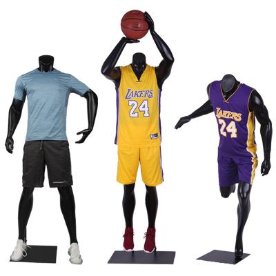 China Other Athletic Game Basketball Training Sports Apparel Store Display Mannequin Man Muscular Custom Male Sport for sale