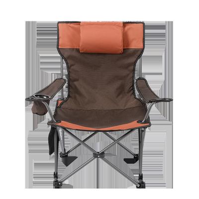 China Modern Outdoor Short Orange Foldable Portable Beach Chair Chair for sale