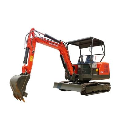 China Building Material Stores Family Use Fayston Sale Price 3 Ton Mini Excavator With AC for sale