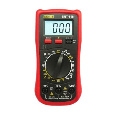 China Best SNT818 SNT-818 Digital Ampere Voltage Meter and Multimeter for sale