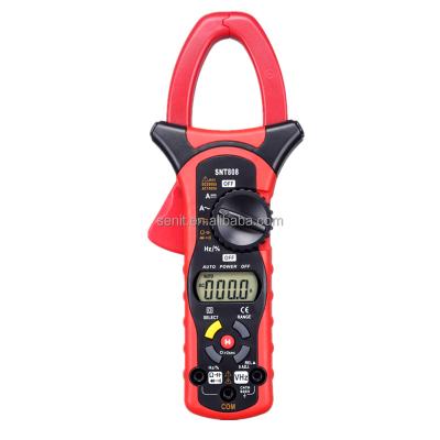 China Automatic AC DC Digital Clamp Meter SNT808 Current Voltage Range With Frequency Test SNT808 for sale