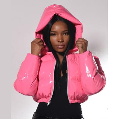 China HuPeng New Breathable Winter Jacket Women Overlay To Thicken Down Jacket Warm Shiny Outerwear for sale