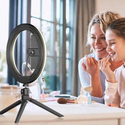 China Make Up Ring Tik Tok Lamp 10 12 Adjustable Led Remote Control Holder Ring Light With Tripod Stand 14 Inch Selfie Light Dimmable for sale