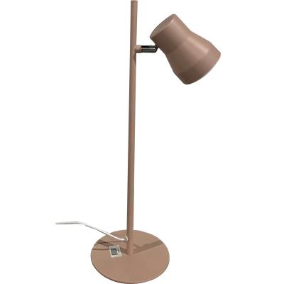 China Pretty new iron suitable for simple reading room study table candy color study table lamps for sale