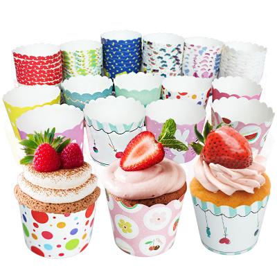 China Disposable Cake Roll Ready Tour Goods Baking Disposable Paper Cup for sale