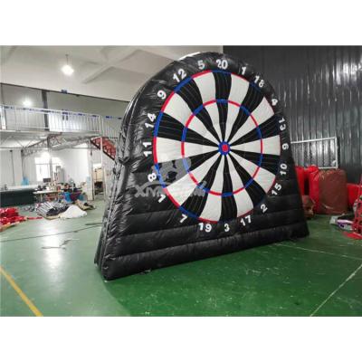 China New Customized Durable High Quality Giant Inflatable Dart Board Sport Trampoline Park Football Dart Board for sale