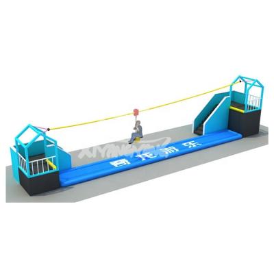 China customized equipment 3-12years old kids adventure indoor playground zip line for sale for sale