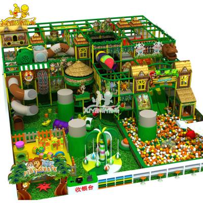 China Durable New design jungle theme maze mini equipment children indoor playground kids soft playground for sale