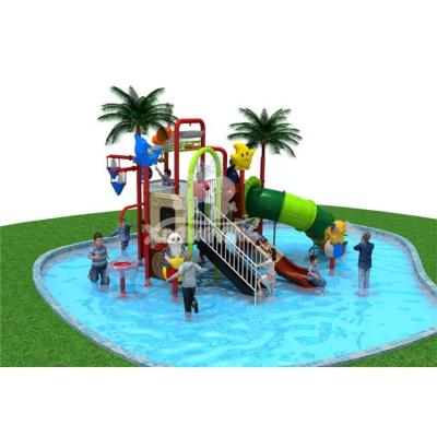 China Newest Selling Kids Slide Playground Plastic Outdoor Playground Popular Water Park Equipment Eco-friendly for sale