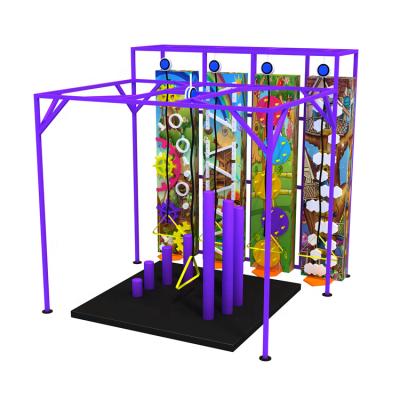 China Hot Selling Cheap Customized Rock Climbing Design Super Trampoline Park Walls For Kids for sale