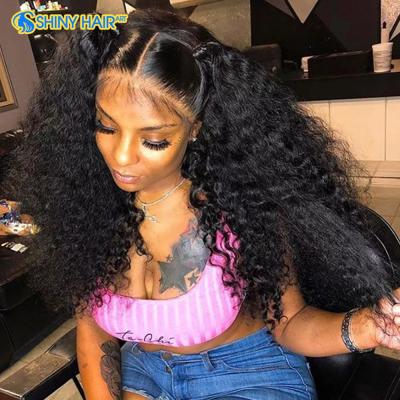 China Full Lace Human Hair Full Lace Wig 360 Hd Transparent Full Lace Wig, Full Curly Virgin Hair Hd Transparent Lace Wig, Ready To Ship Raw Cambodian Glueless Wig for sale