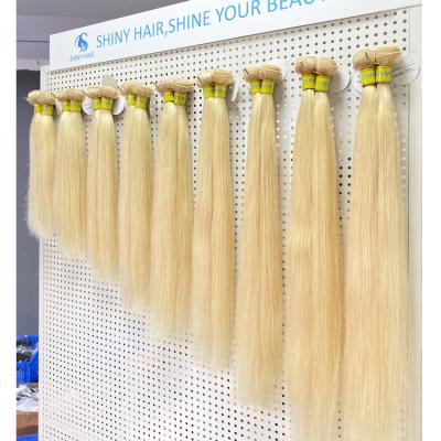 China Silky Straight Wave Vigin Ponytail Hair Extension Sheer Blonde, New Arrival Hair Wig 50 Weft 613.34.Inch 32 Inch 40 Inch Blonde Bundles for sale