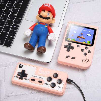 China Game Playing 2021 HOT 400 Inch Salt 3.0 In 1 Handheld Macaron Game Box Console Game Player For Kids for sale