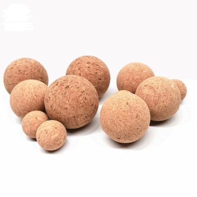 China Customized Soft Logo Small Yoga Ball Cork Yoga Massage Ball For Massage for sale