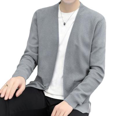 China Fashionable Men's Autumn Sweater New Spring Clothing Coat V Thin Collar Long Sleeve Sweater Sweater For Men for sale